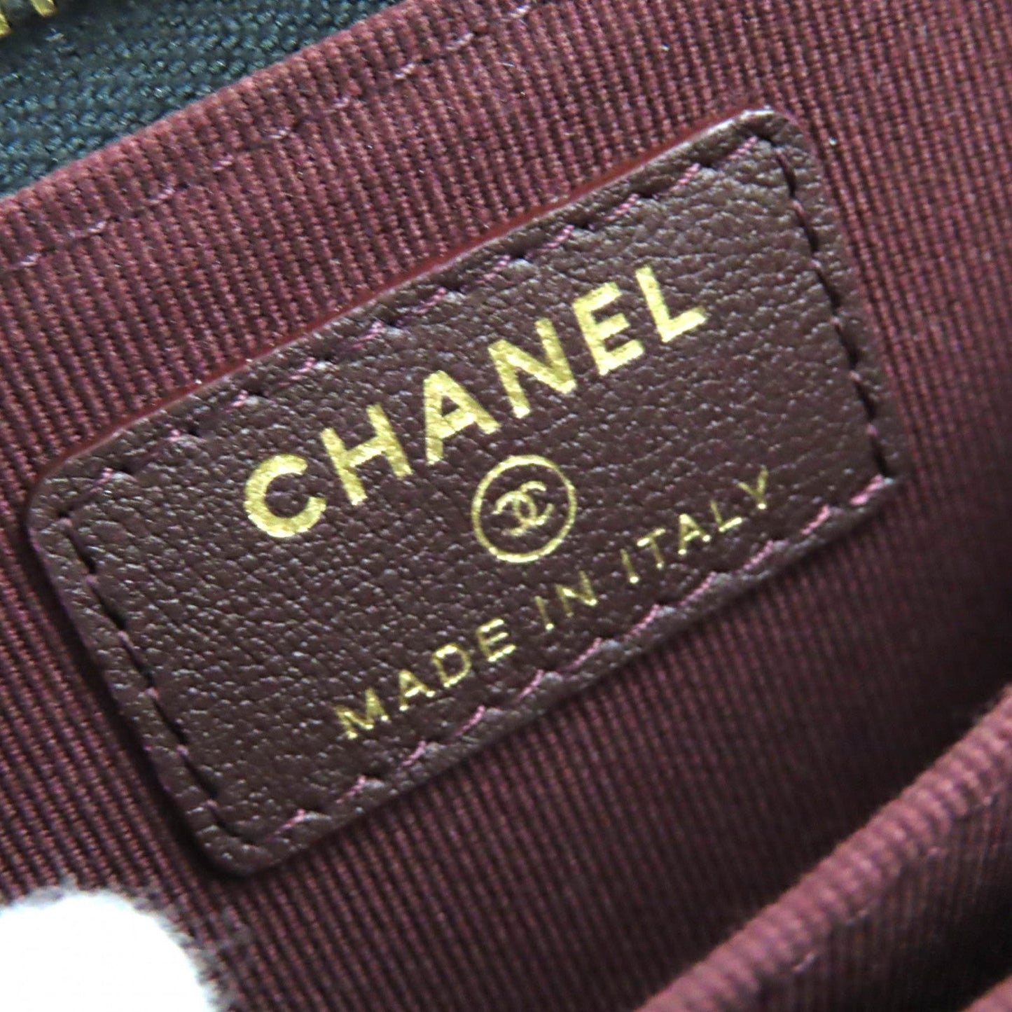 Chanel Classic Leather Zip Coin Purse AP0216