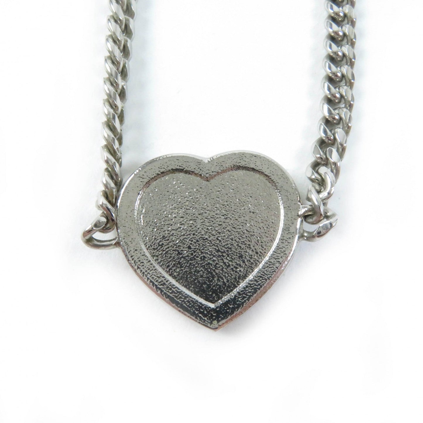 Chanel Coco Mark Heart Rhinestone Choker Necklace