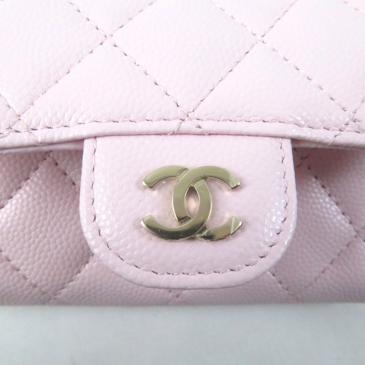 Chanel Classic Flap Lambskin Card Case AP0214
