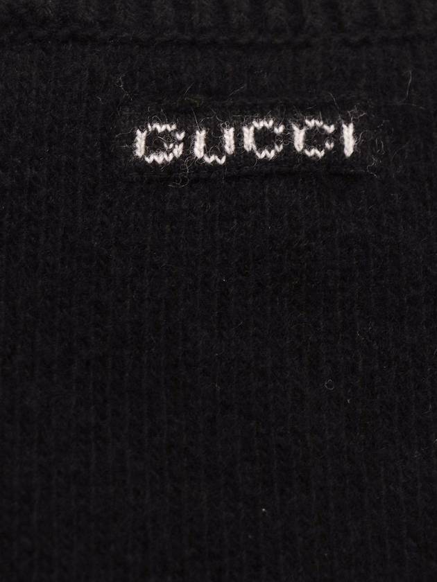 Gucci 23 fw VNECKED Cashmere Cardigan 770032XKDRL1000 B0710937422