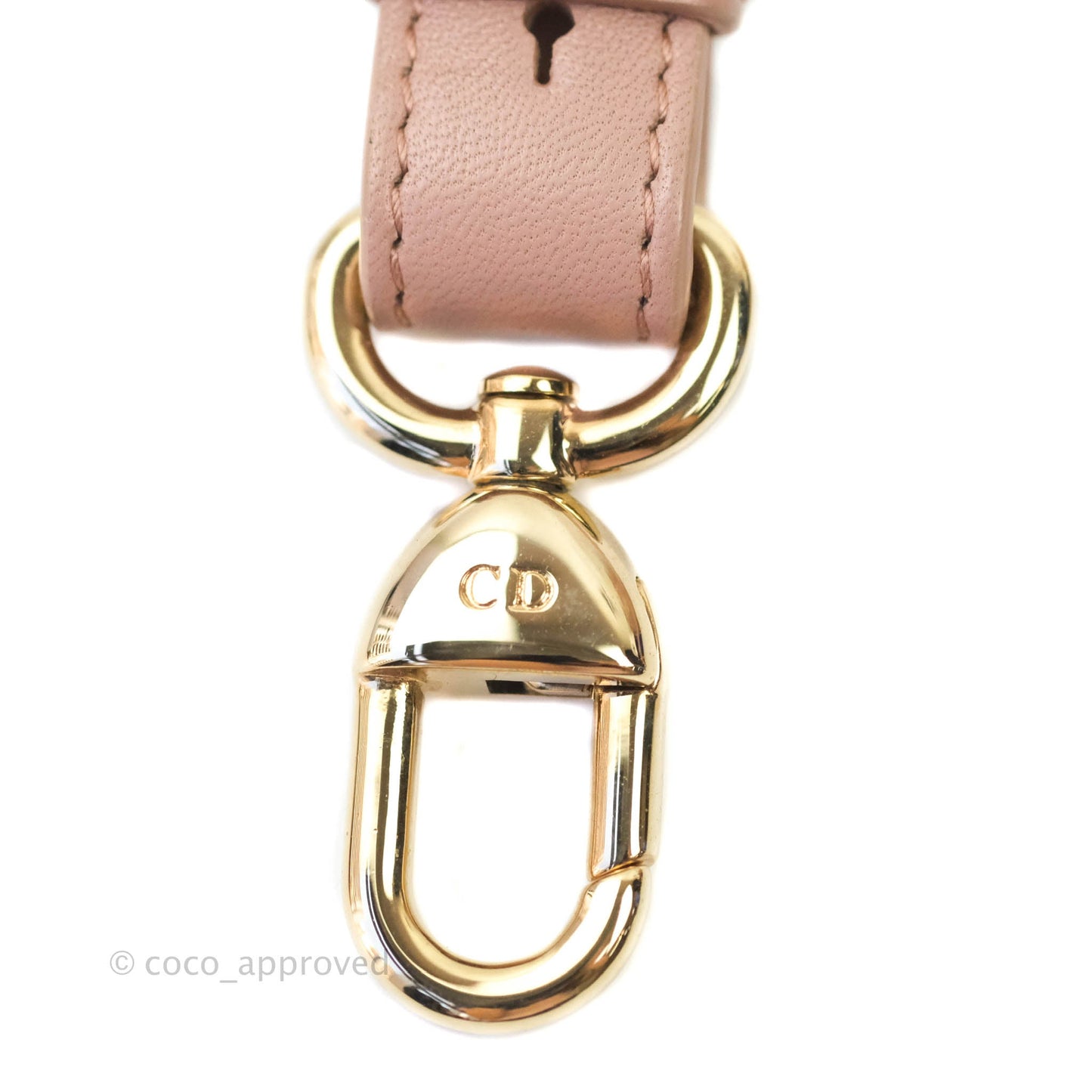 Christian Dior Lambskin My ABCDior Lady Dior Dark Beige Gold Hardware