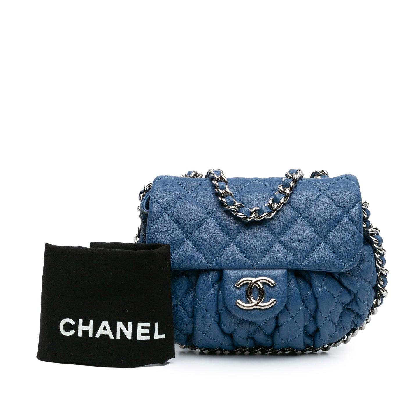 Chanel Sac Mini CC Chain Around Lambskin Flap