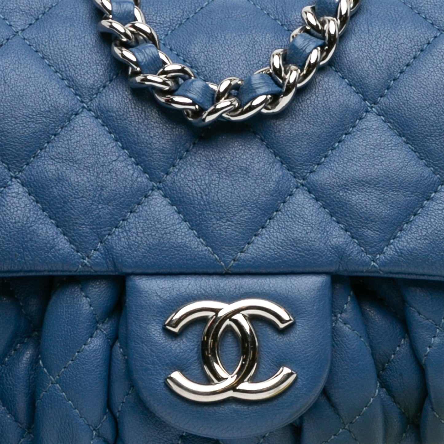 Chanel Sac Mini CC Chain Around Lambskin Flap