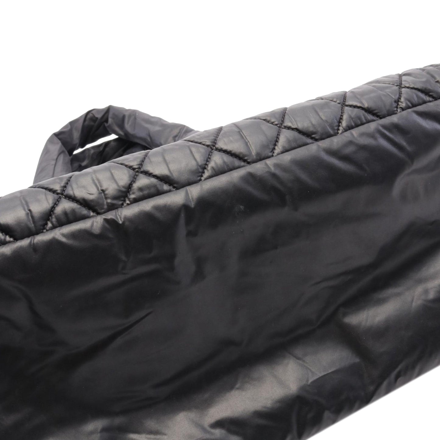 Black Chanel Nylon Coco Cocoon Tote