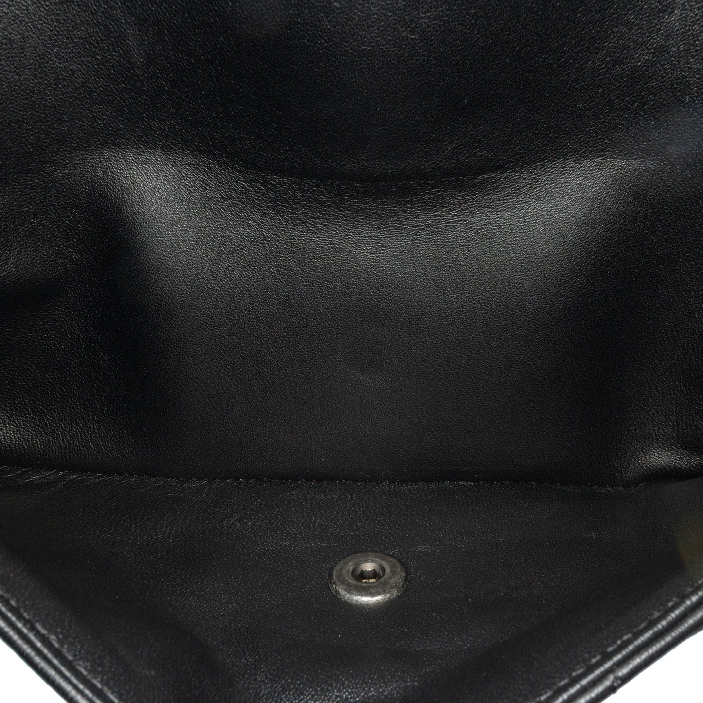 Black Chanel Jumbo Classic Lambskin Double Flap Shoulder Bag