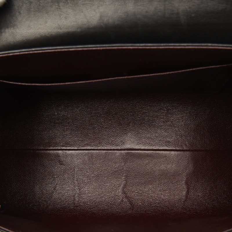 Chanel Mademoiselle Chain Shoulder Bag Black Lambskin