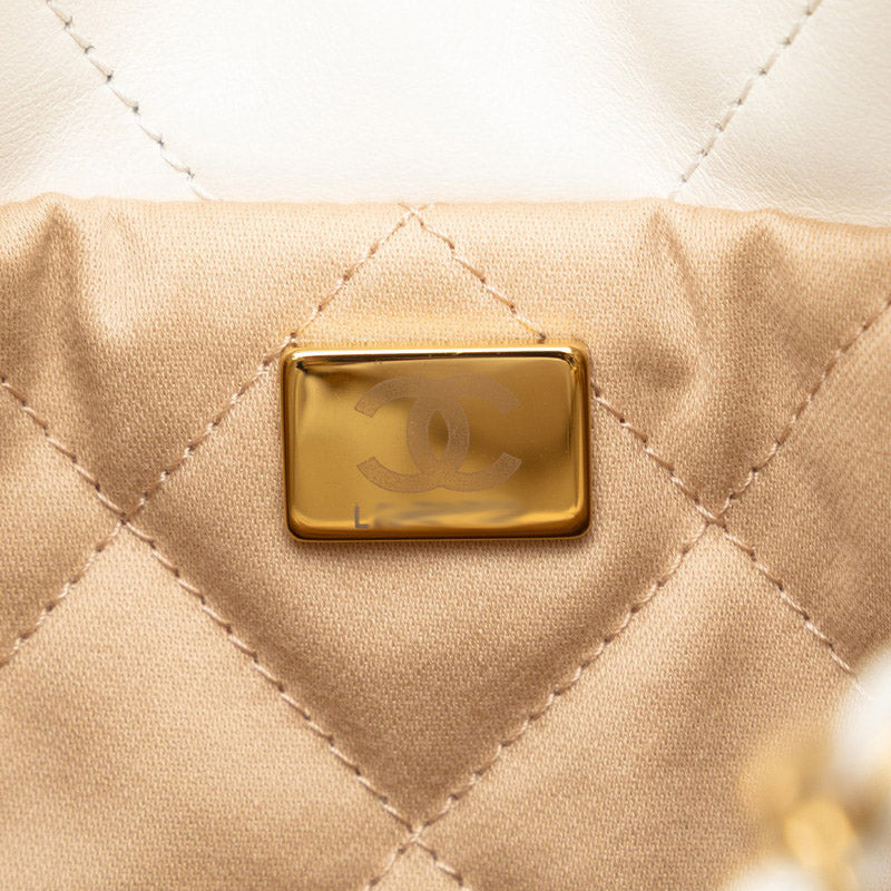 Chanel Mini Drawstring Chain Shoulder Bag