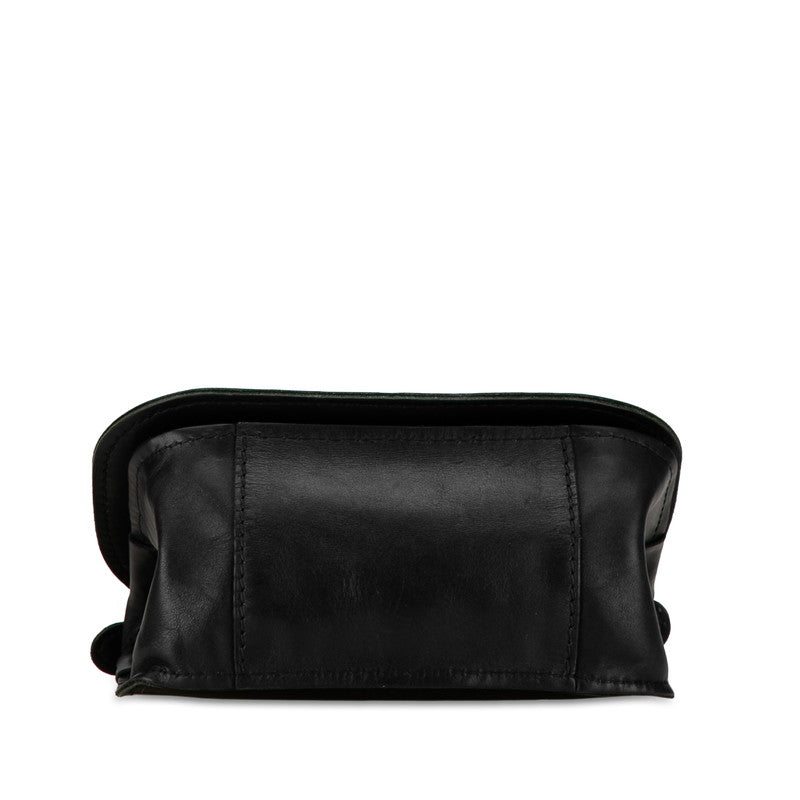 Chanel Leather Coco Mark Chain Shoulder Bag