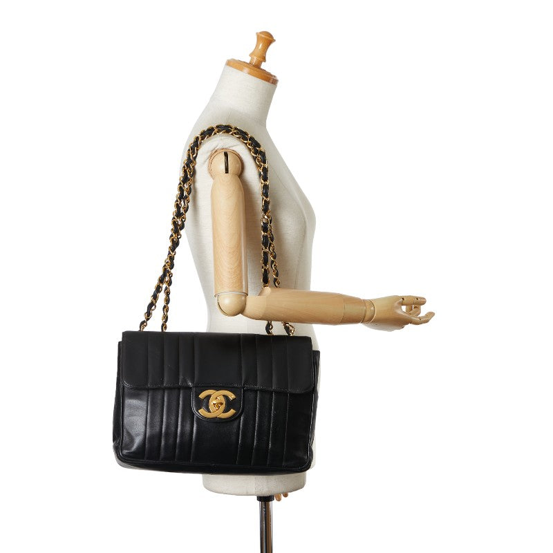Chanel Mademoiselle Double Flap Chain Bag