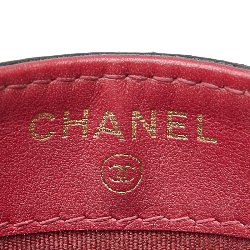 Chanel 19 Coco Mark Card Case AP1167 Black Lambskin in New Condition