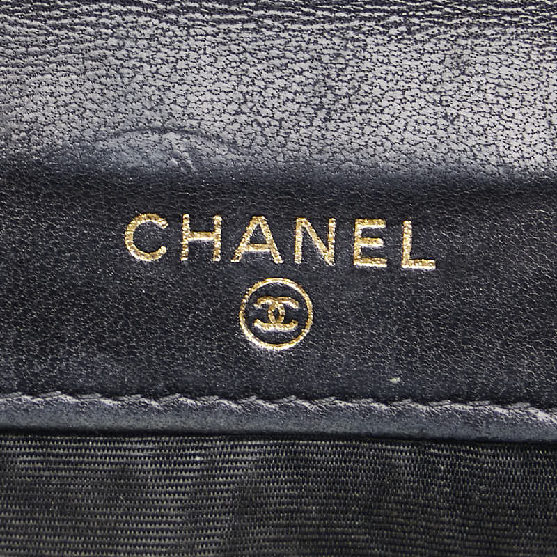 Chanel Caviar Skin Compact Wallet A13496
