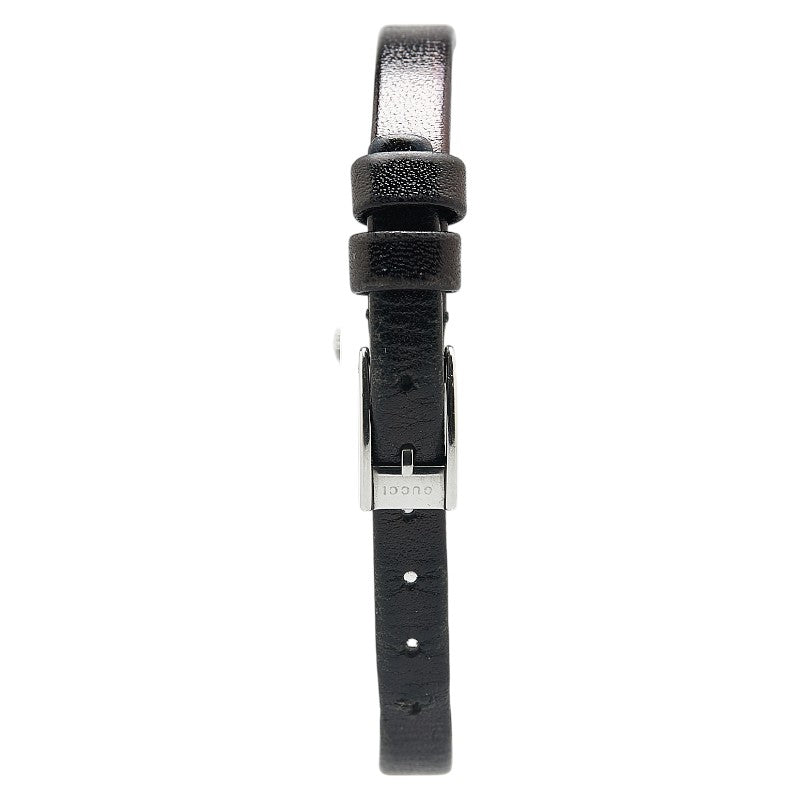 Gucci 3900L Quartz Watch Stainless Steel Leather