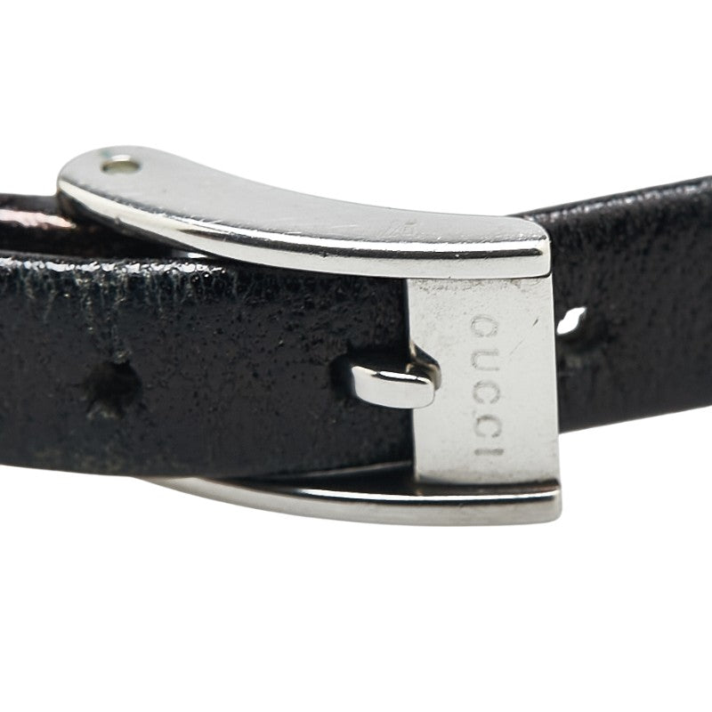 Gucci 3900L Quartz Watch Stainless Steel Leather