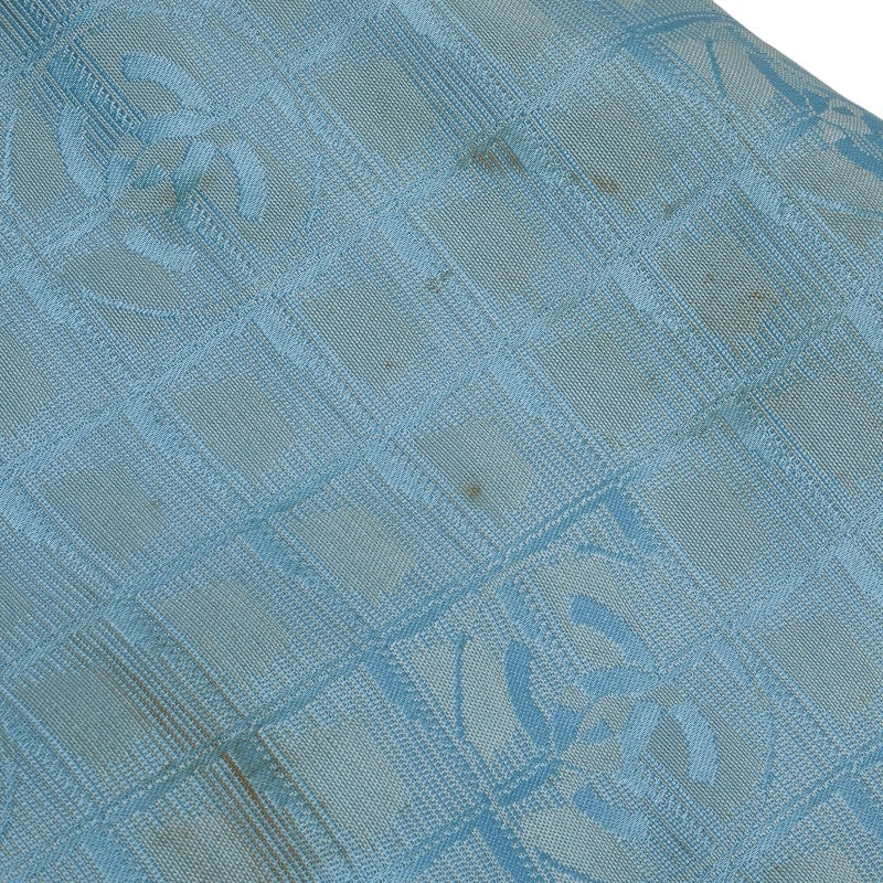 Chanel Nylon Leather Tote MM Coco Mark Bag
