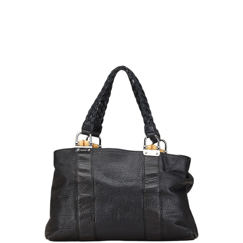 Gucci Bamboo Leather Tote Bag 232947
