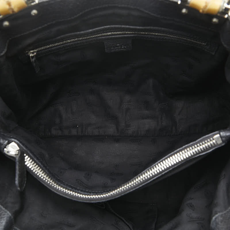 Gucci Bamboo Leather Tote Bag 232947