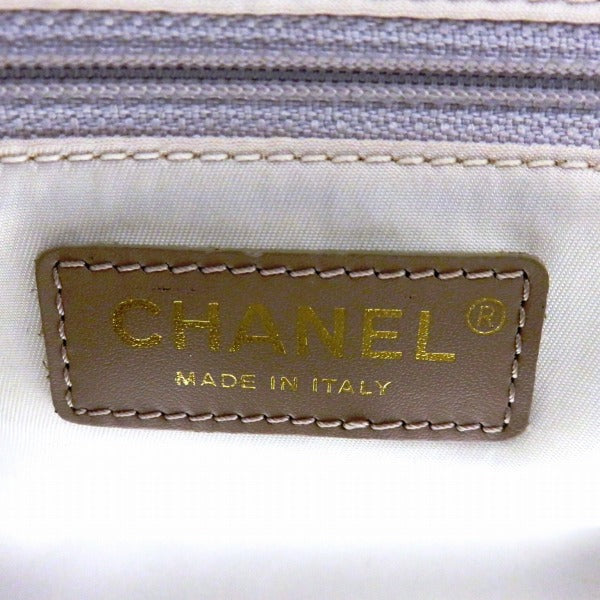 Chanel Canvas Leather Mini Boston Handbag