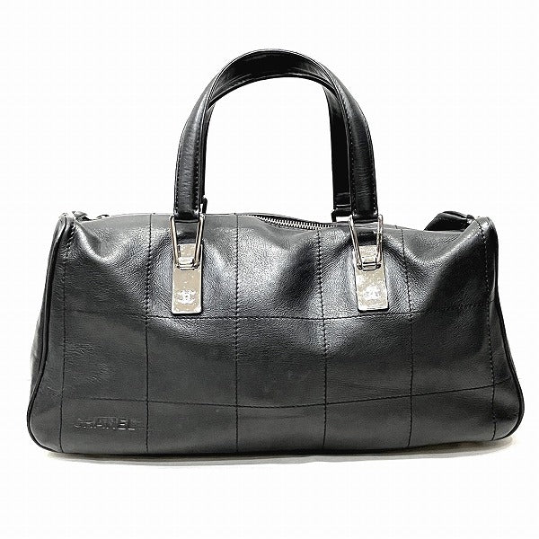 Chanel Chocolate Bar Leather Handbag