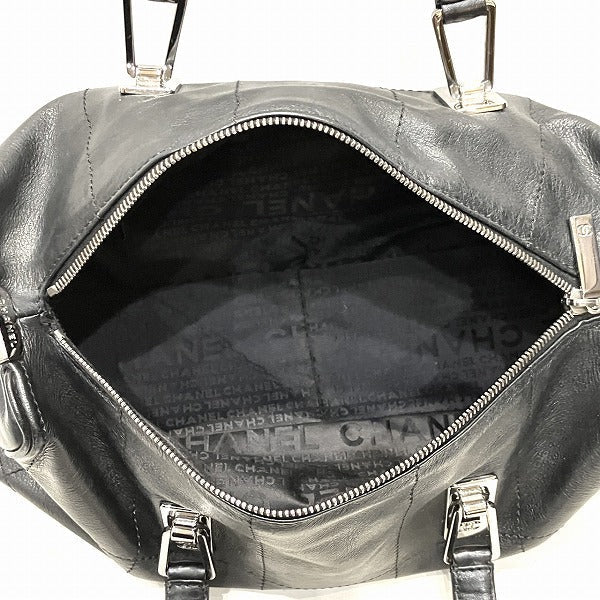 Chanel Chocolate Bar Leather Handbag