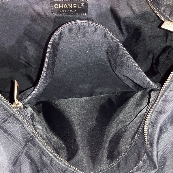 Chanel Nylon Canvas Leather Tote GM A15825