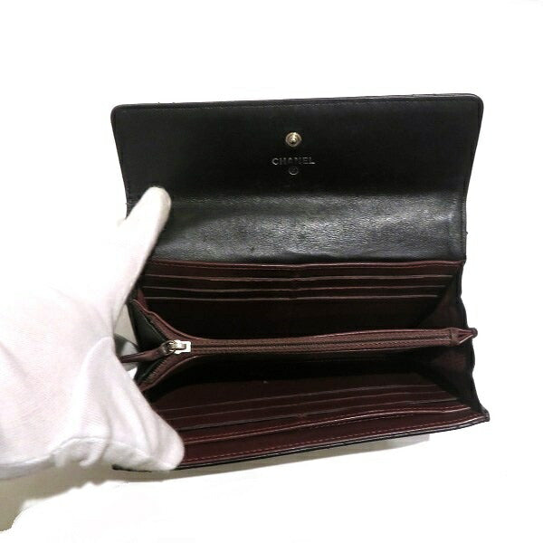 Chanel Matelasse Lambskin Long Wallet