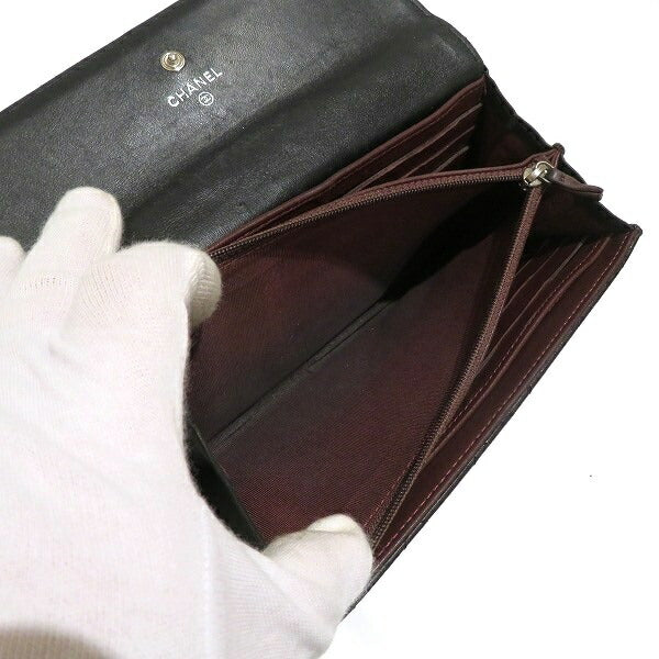 Chanel Matelasse Lambskin Long Wallet
