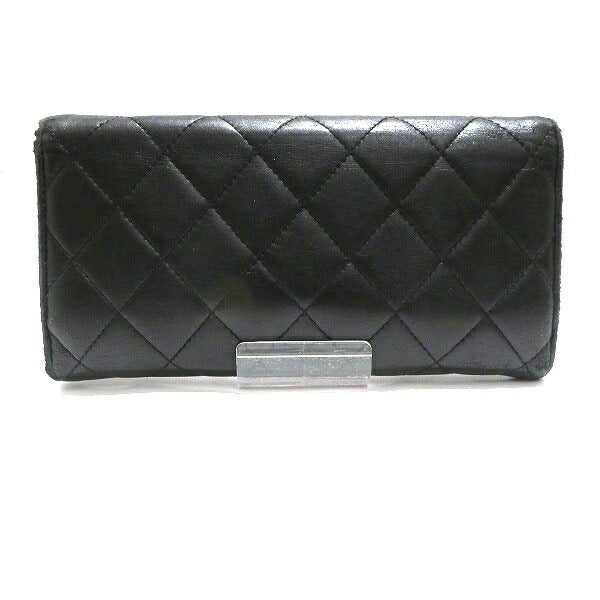 Chanel Matelasse Lambskin Long Wallet