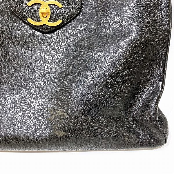 Chanel Caviar Skin Chain Tote Bag A01992