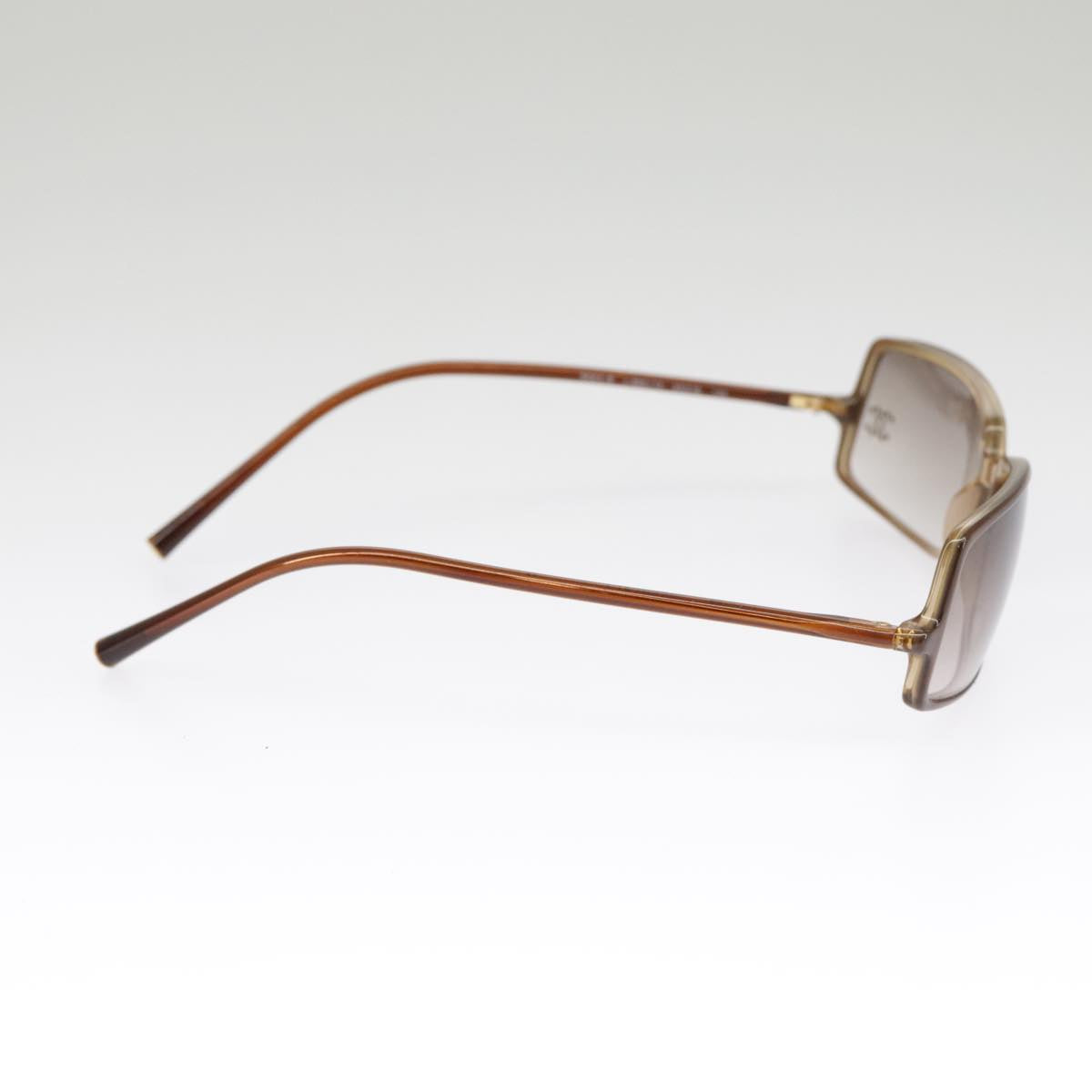 CHANEL Sunglasses plastic Brown CC 101115