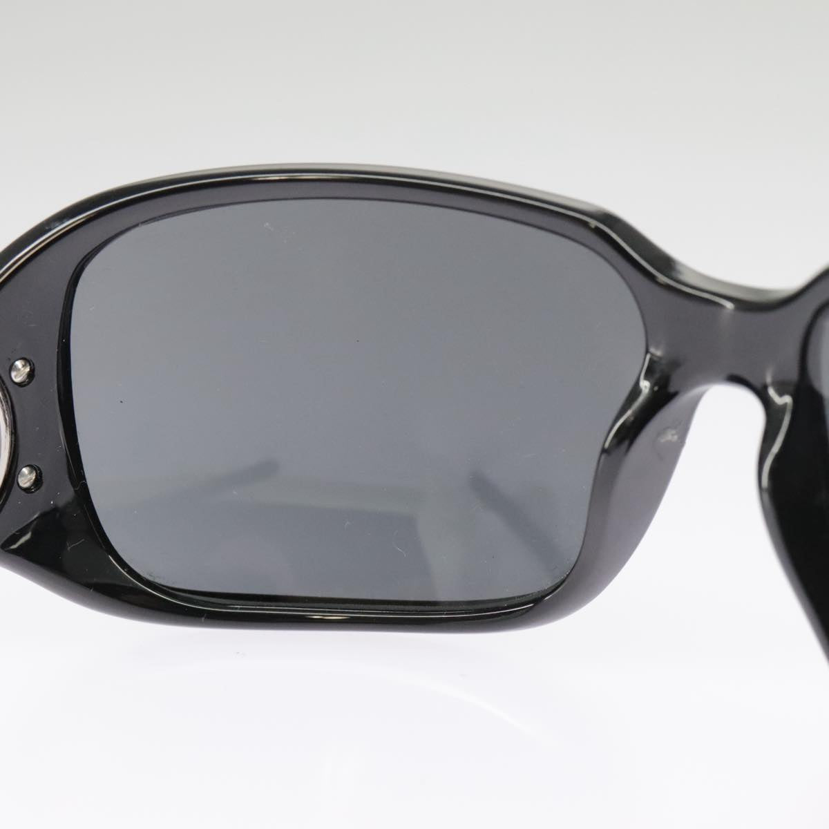 CHANEL Sunglasses plastic Black CC 101335