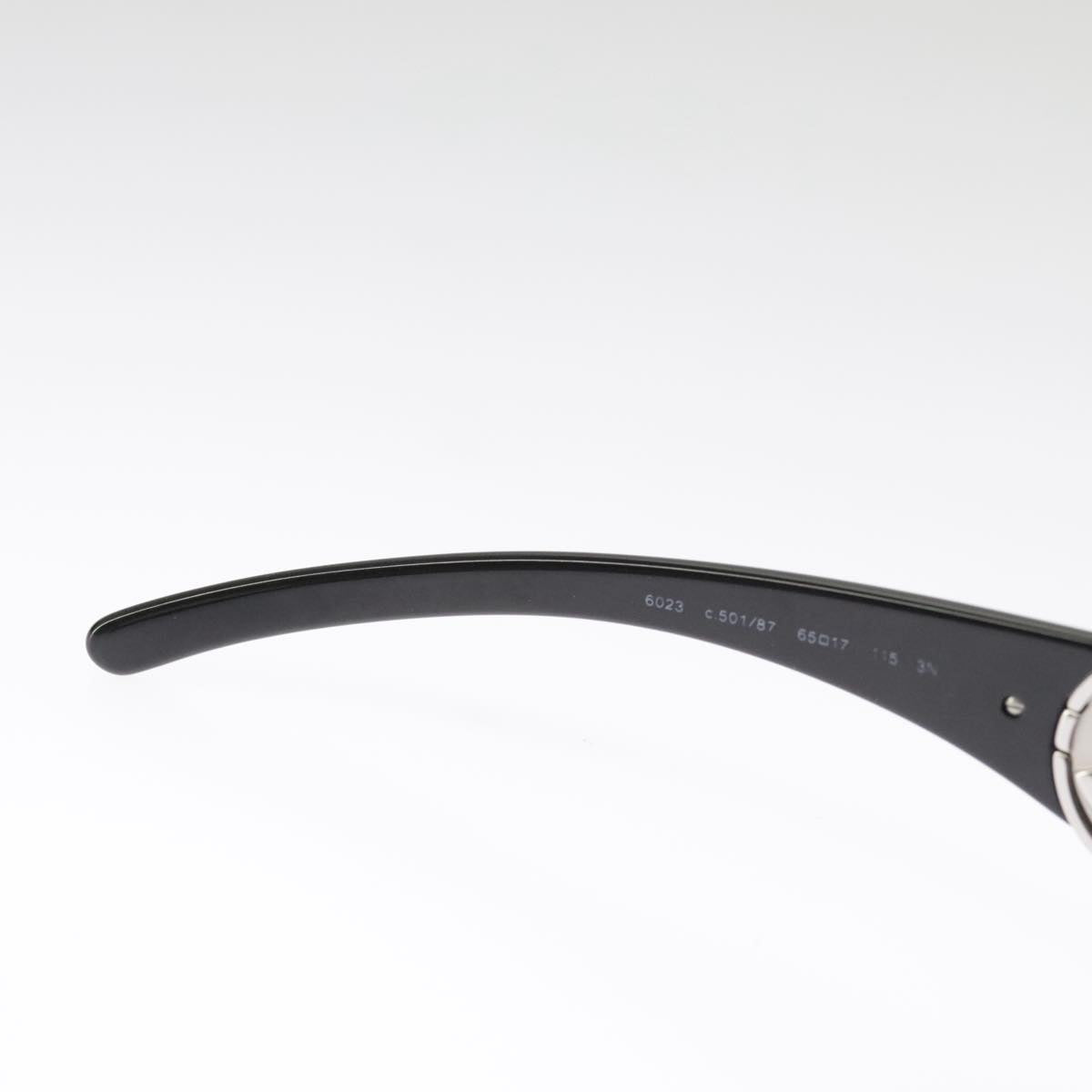 CHANEL Sunglasses plastic Black CC 101335