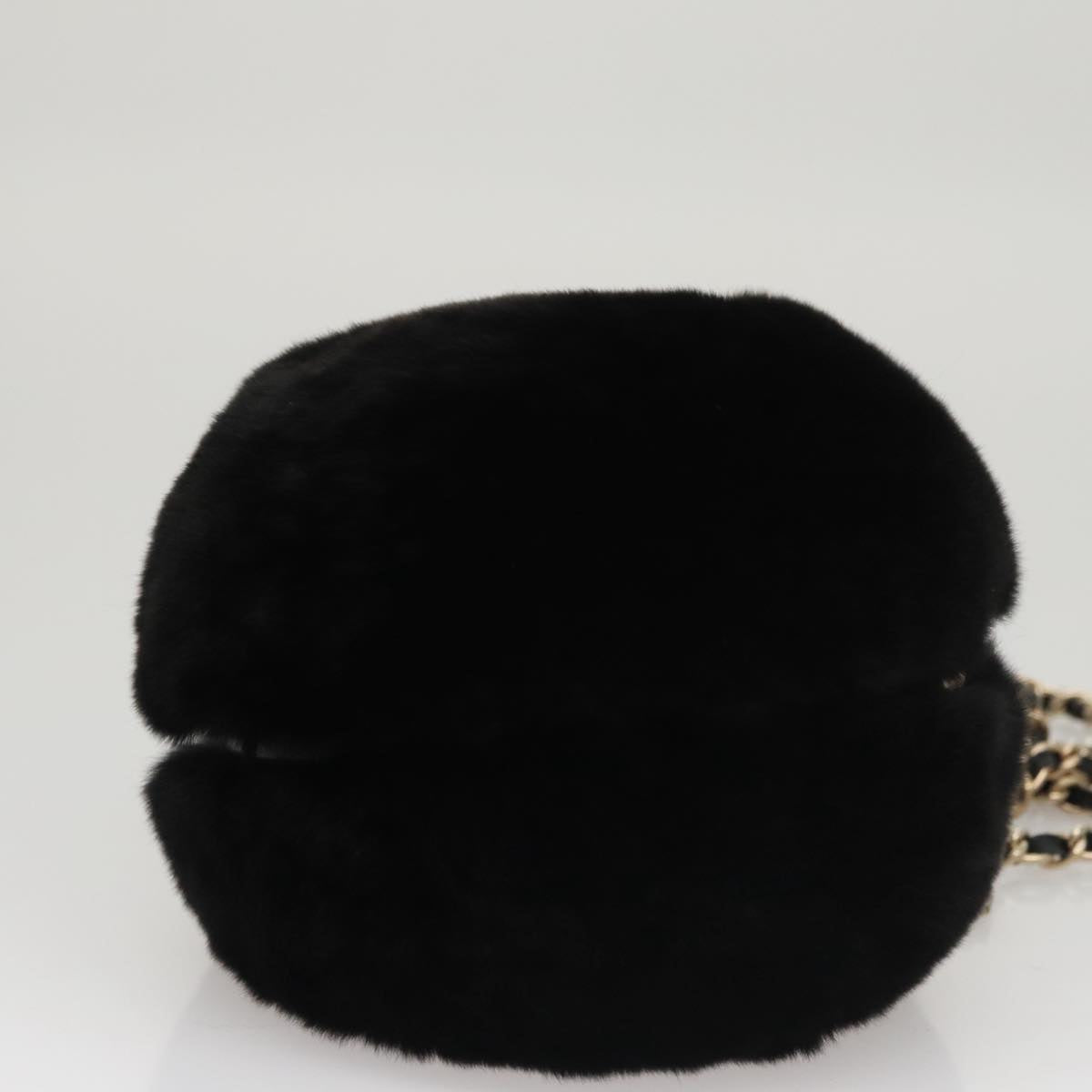CHANEL Chain Shoulder Bag Black CC 107766A
