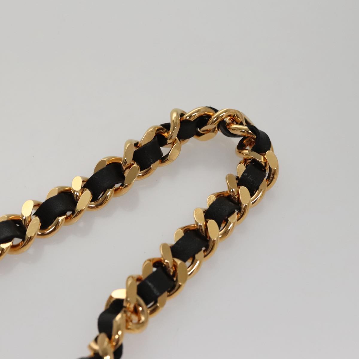CHANEL Chain Belt metal 34.3"" Gold CC 109054