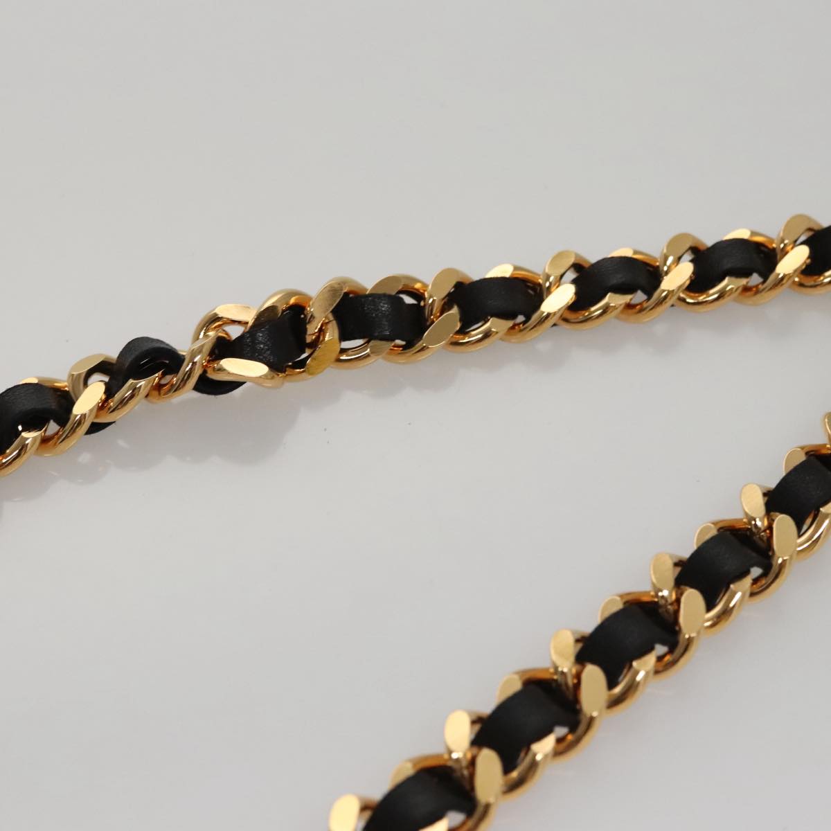 CHANEL Chain Belt metal 34.3"" Gold CC 109054