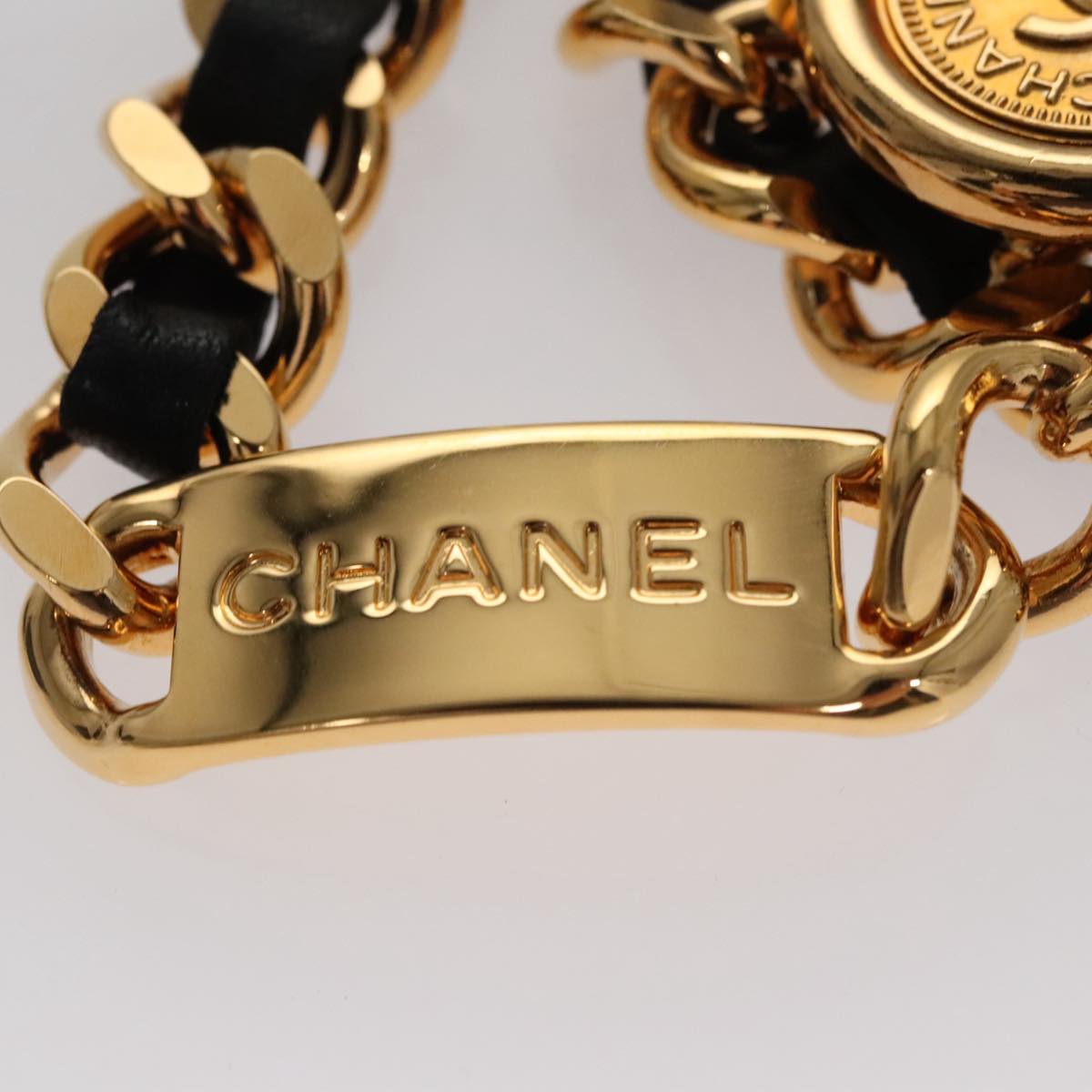 CHANEL Chain Belt metal 34.3"" Gold CC 109054