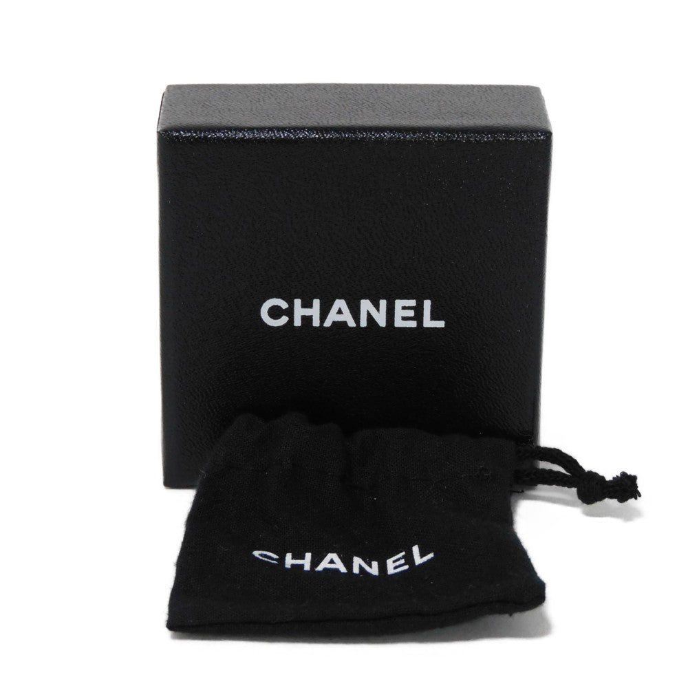 Chanel Round Crystal Coco Mark Earrings
