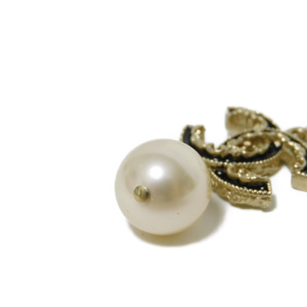 Chanel Swing Pearl Coco Mark Necklace A61444