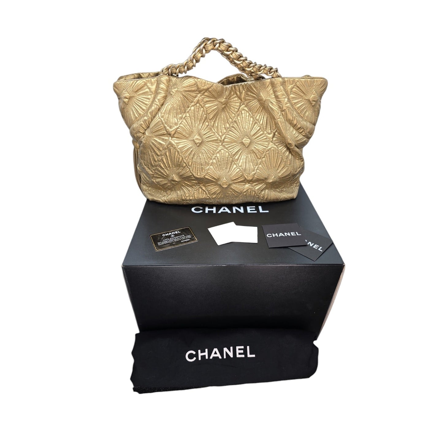Chanel Paris-Venice Ca D Oro Embroidered Calfskin Tote