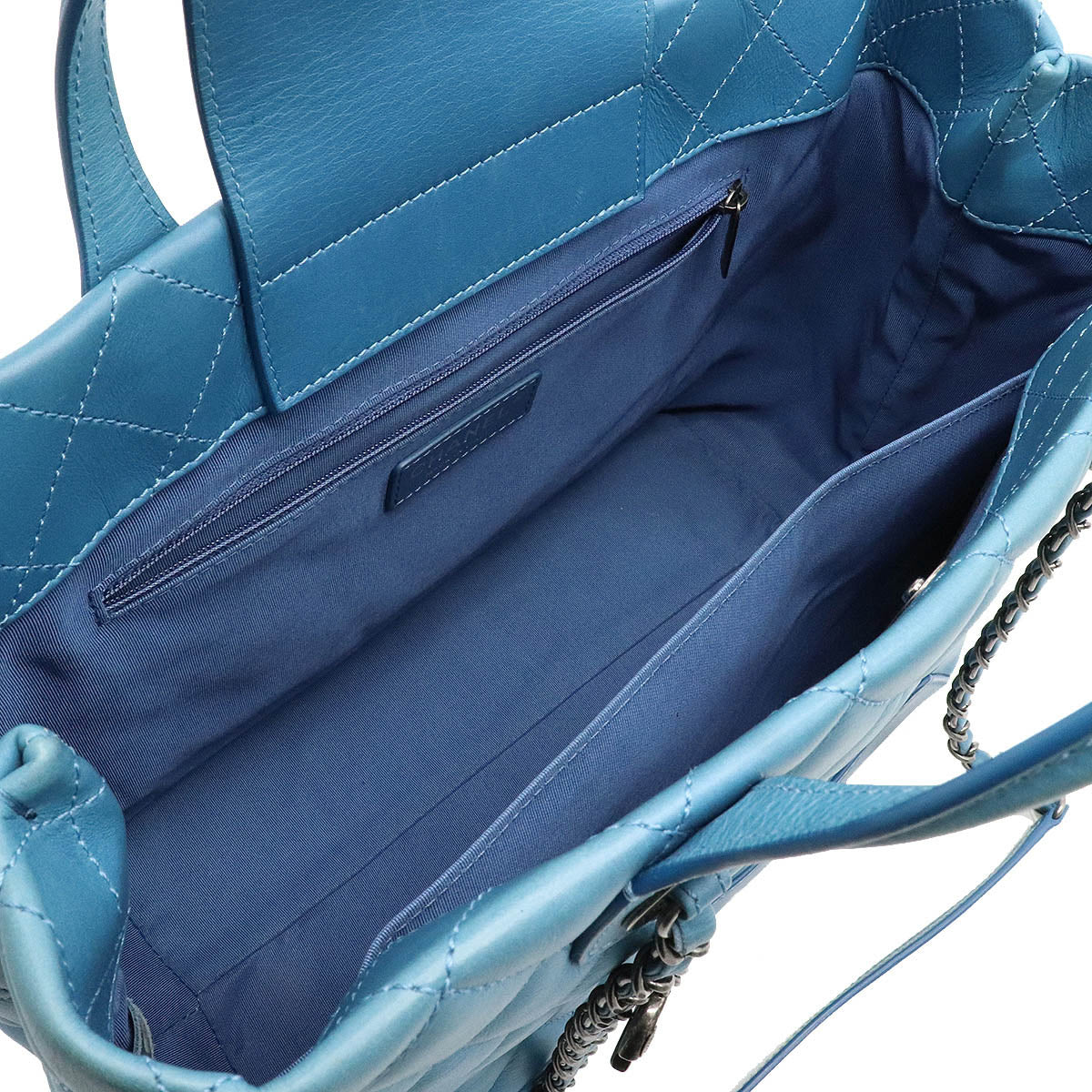 Chanel Matelasse Coco Mark Leather Tote Bag