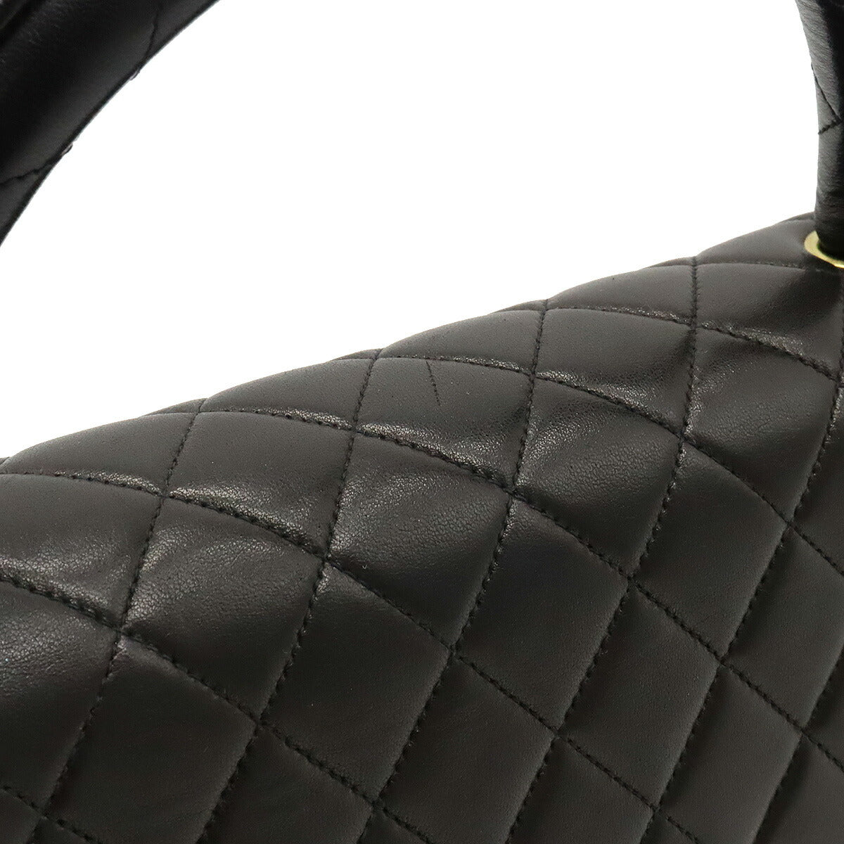 Chanel Leather Matelasse Handbag Black