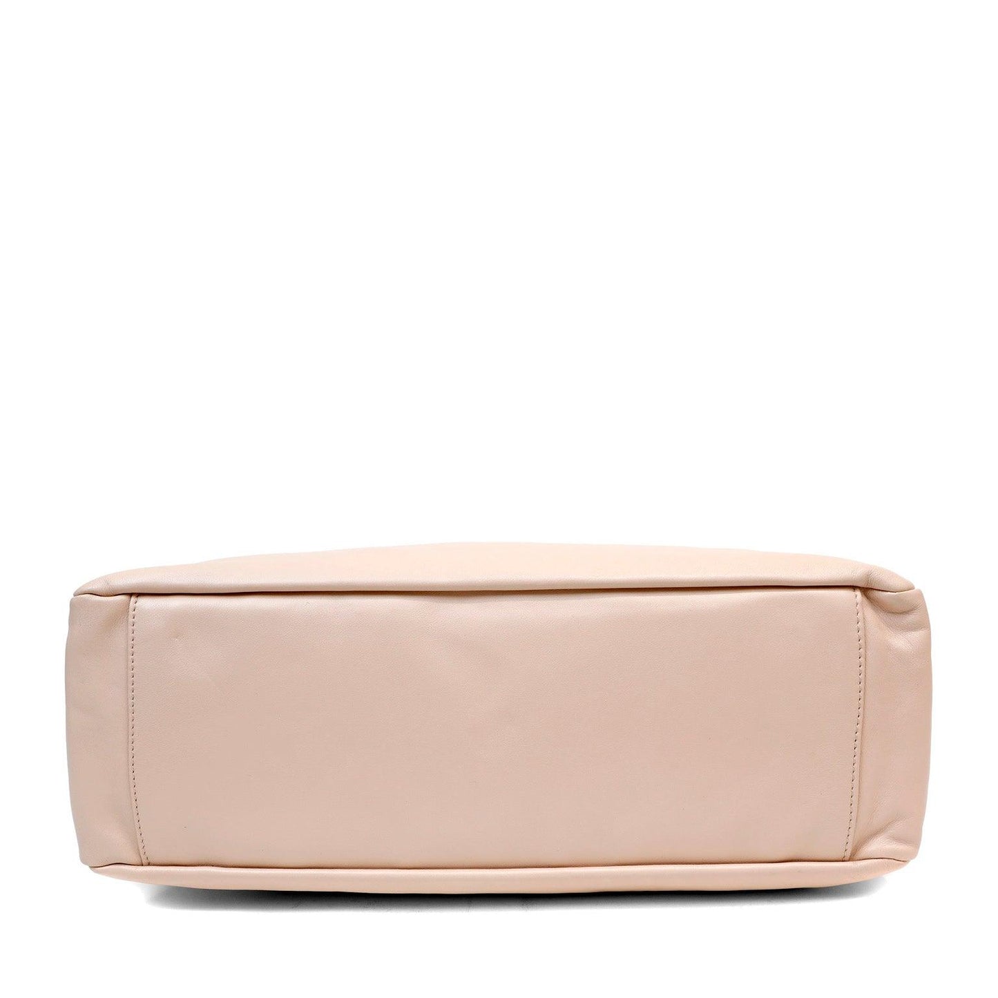 Chanel Beige Lambskin Rodeo Drive Hobo