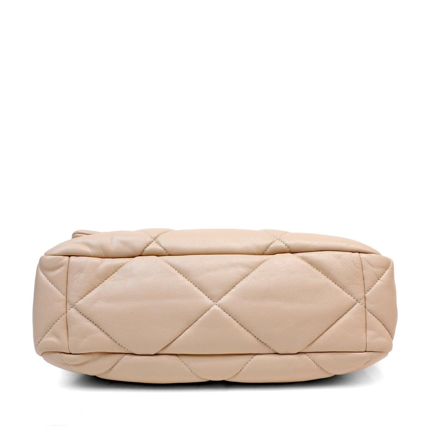 Chanel Beige 19 Bag w/ Mixed Metal Hardware