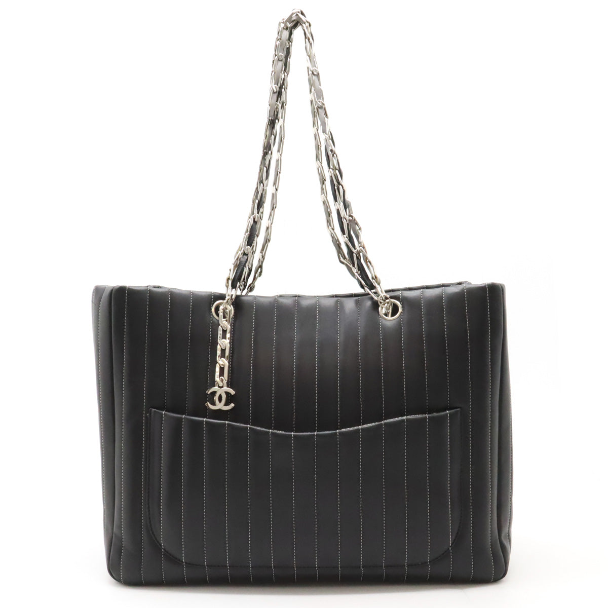 Chanel Leather New Mademoiselle Tote Bag in New Condition