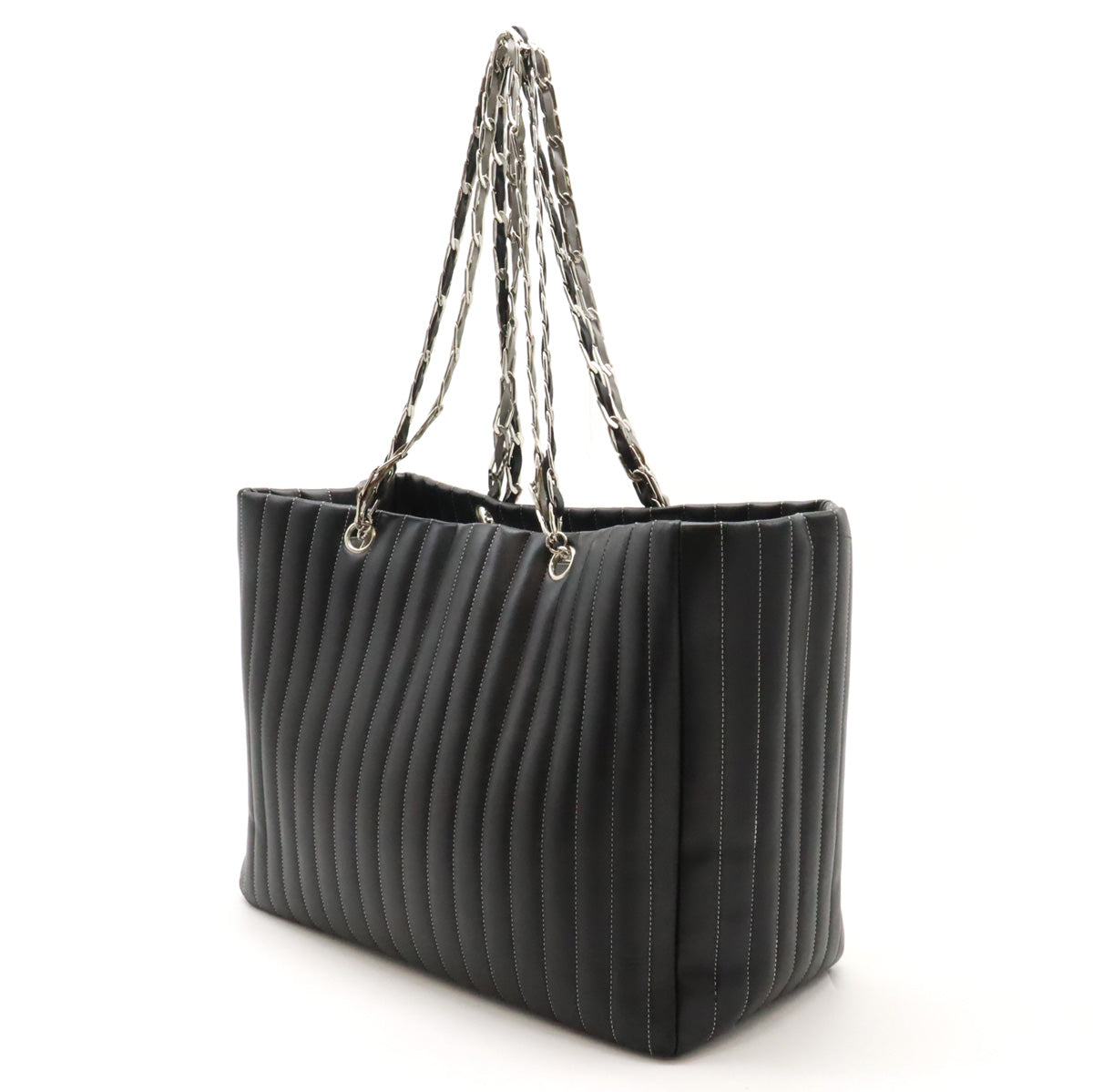 Chanel Leather New Mademoiselle Tote Bag in New Condition