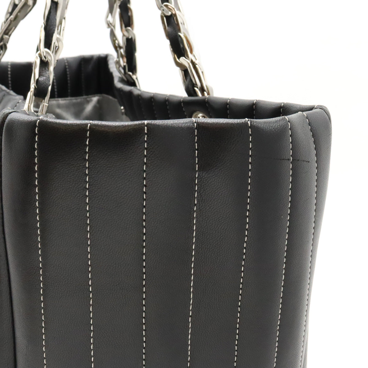 Chanel Leather New Mademoiselle Tote Bag in New Condition