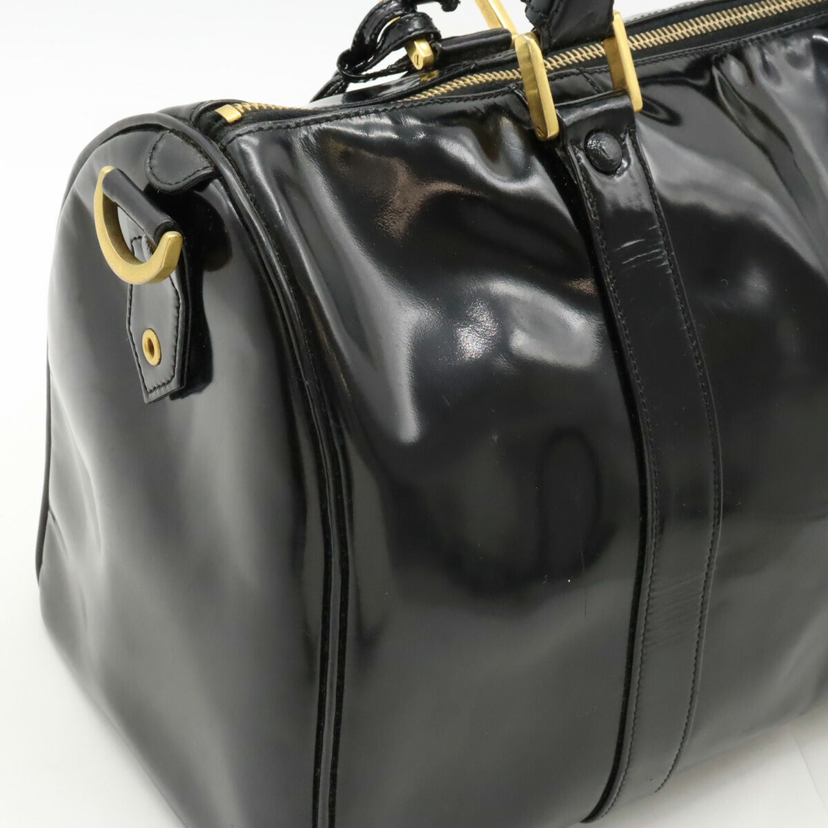 Chanel Coco Mark Patent Leather Handbag