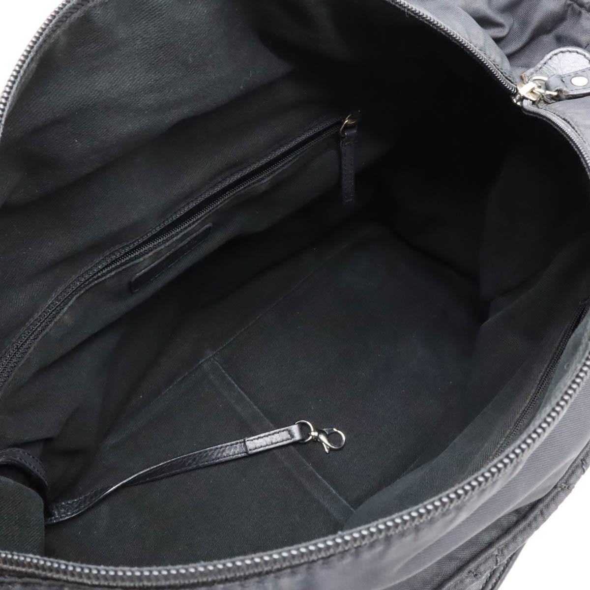 Chanel Nylon Leather Matelasse Tote Bag A33100
