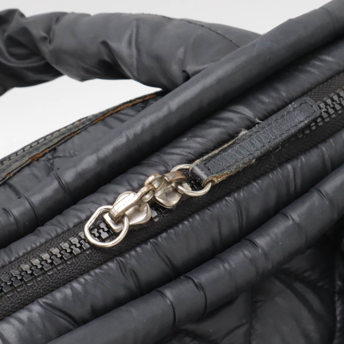 Chanel Coco Cocoon Quilted Tote Bag Black