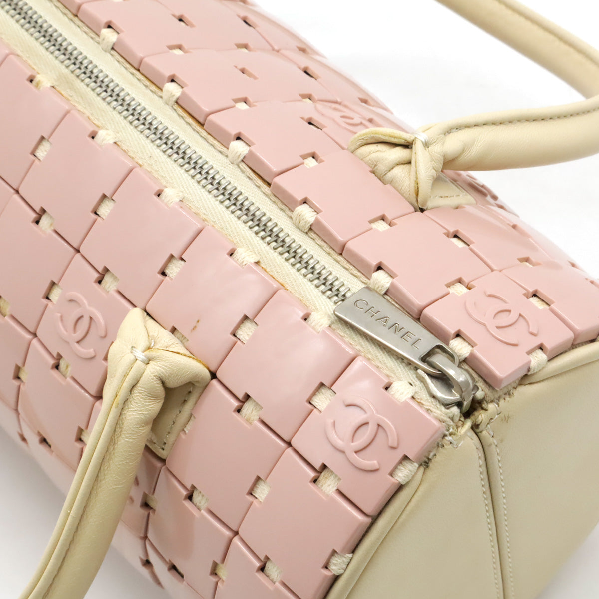 Chanel Leather Puzzle Handbag