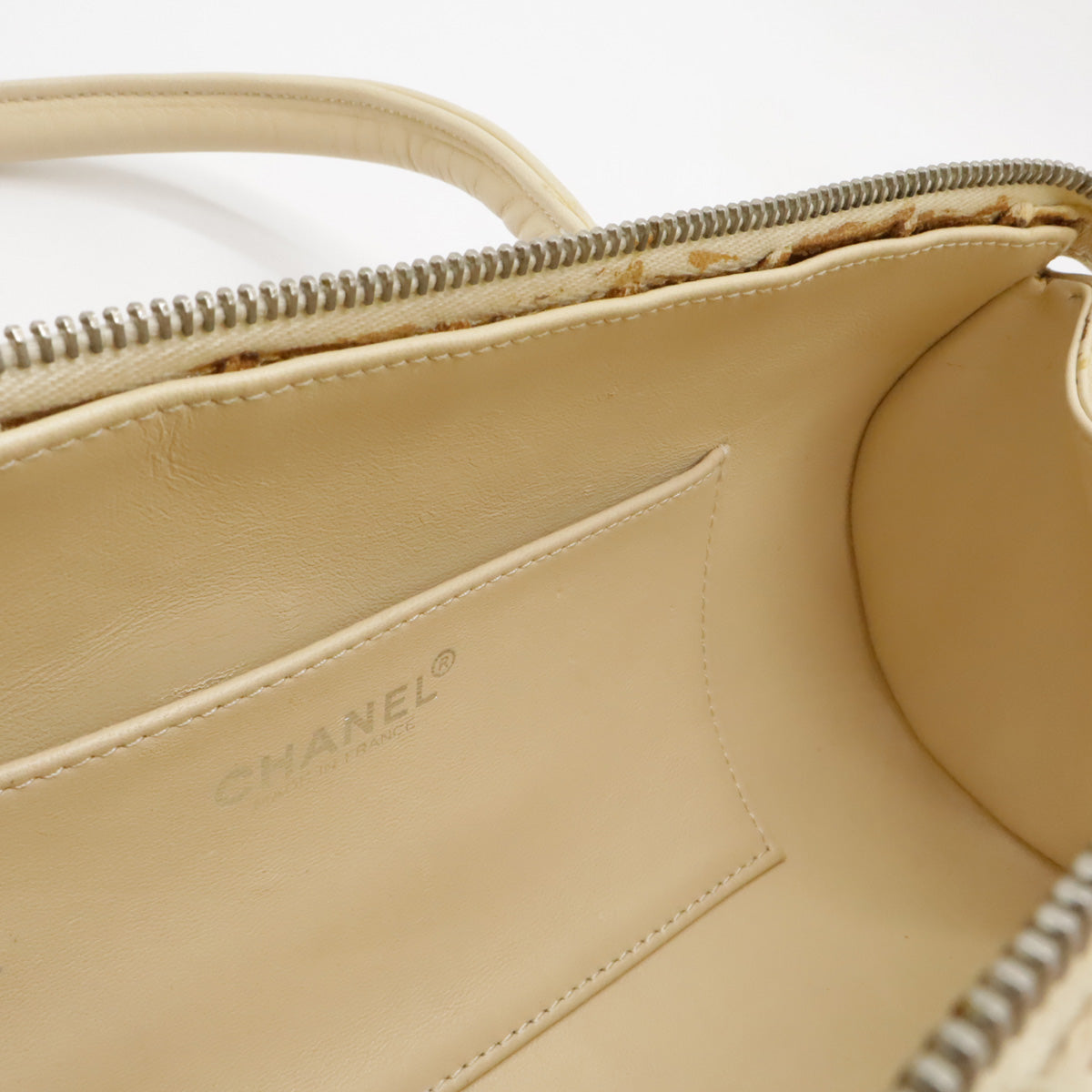 Chanel Leather Puzzle Handbag
